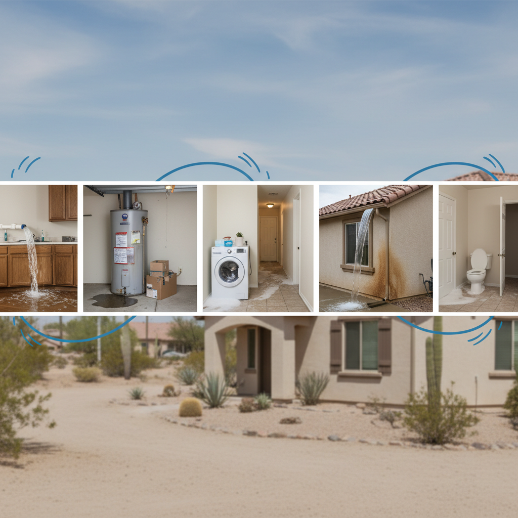 Top 5 Causes of Water Damage in North Las Vegas Homes and How to Prevent Them