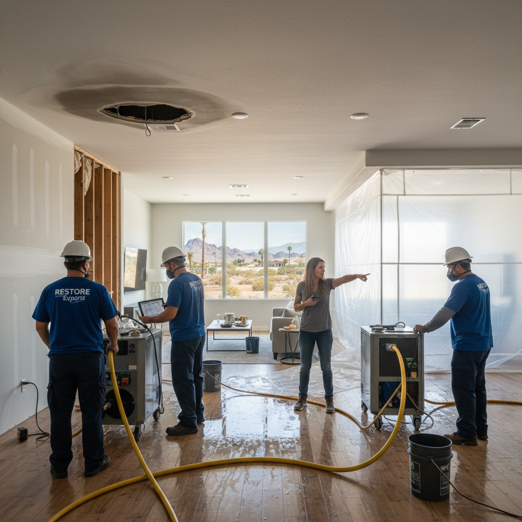 Understanding Water Damage Restoration: What North Las Vegas Homeowners Need to Know