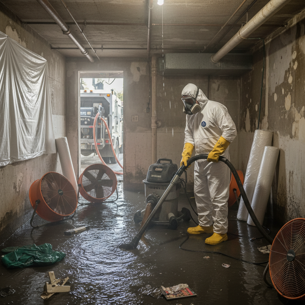 Sewage Backup Cleanup in North Las Vegas