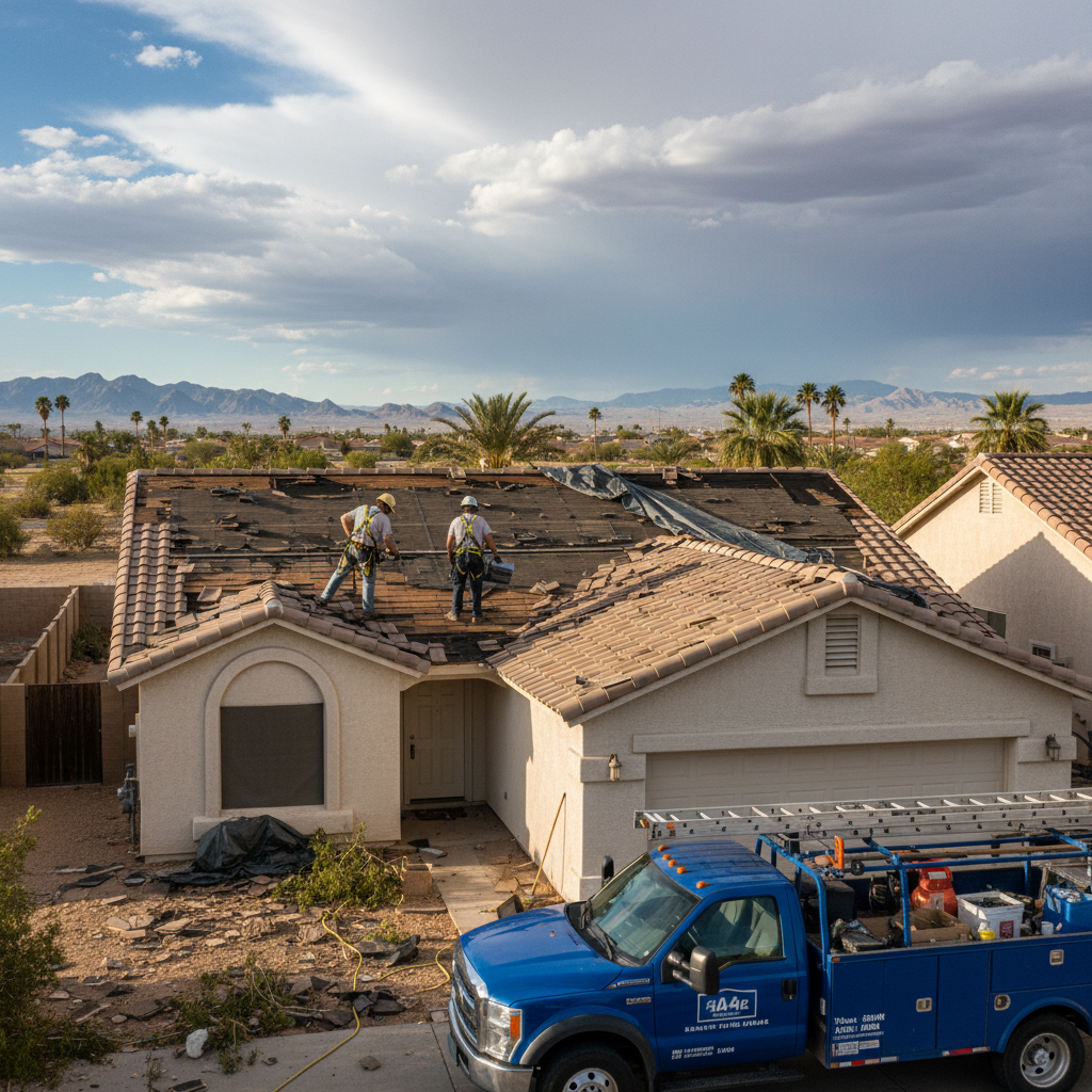 Storm Damage Repair in North Las Vegas